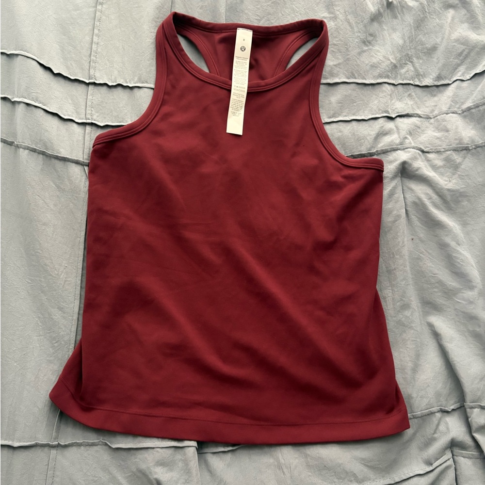 lululemon Align Racerback Tank- Burgundy Bay
